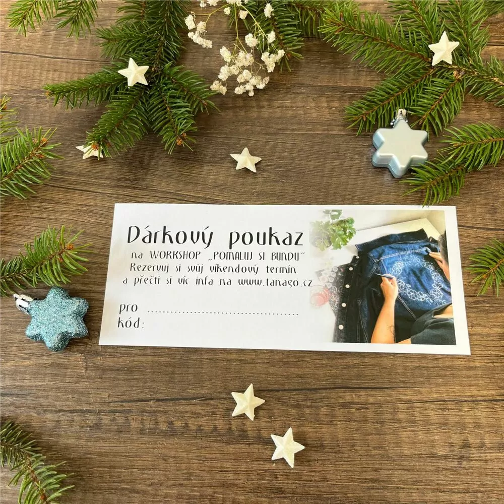 Dárkový poukaz na Malovací workshop